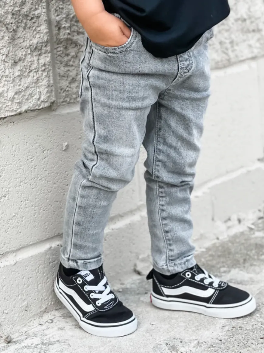 Grey Wash Denim