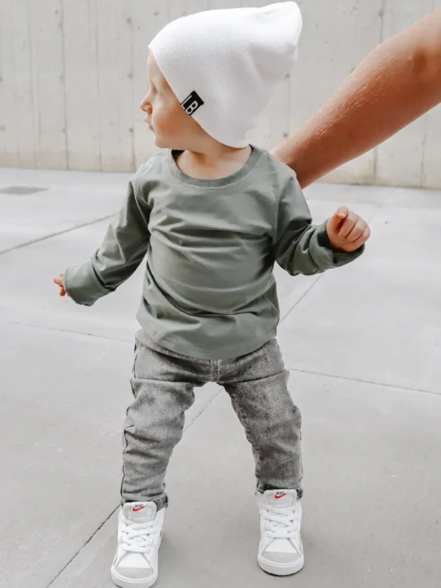 Grey Wash Denim