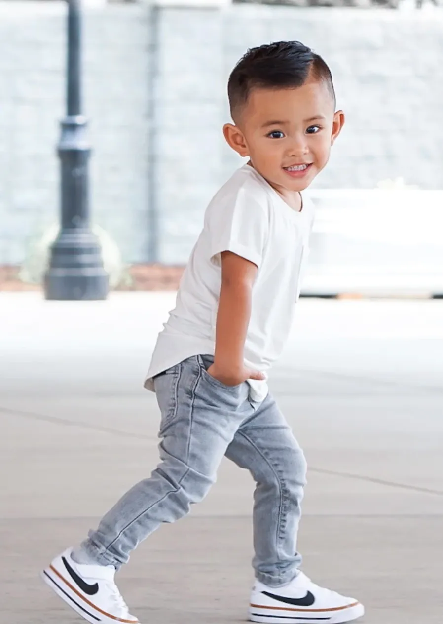 Grey Wash Denim