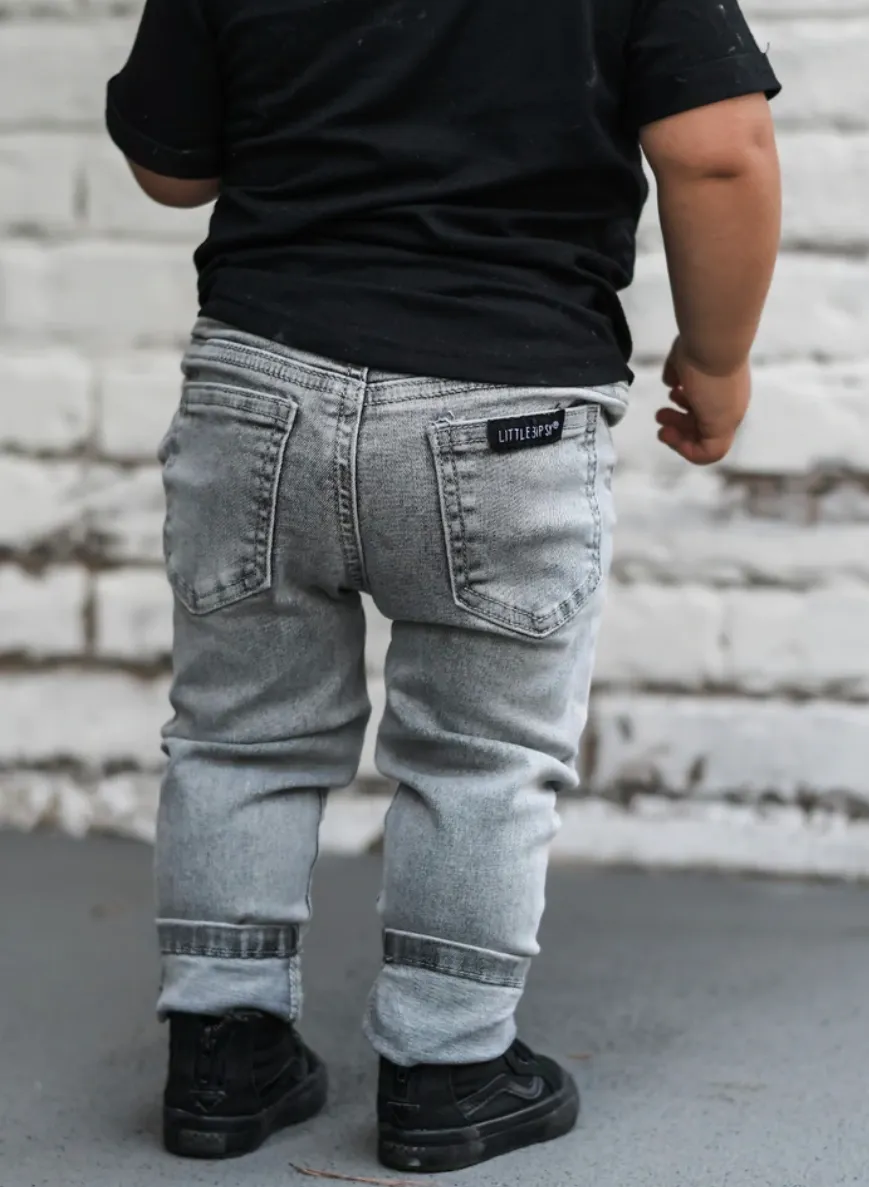 Grey Wash Denim