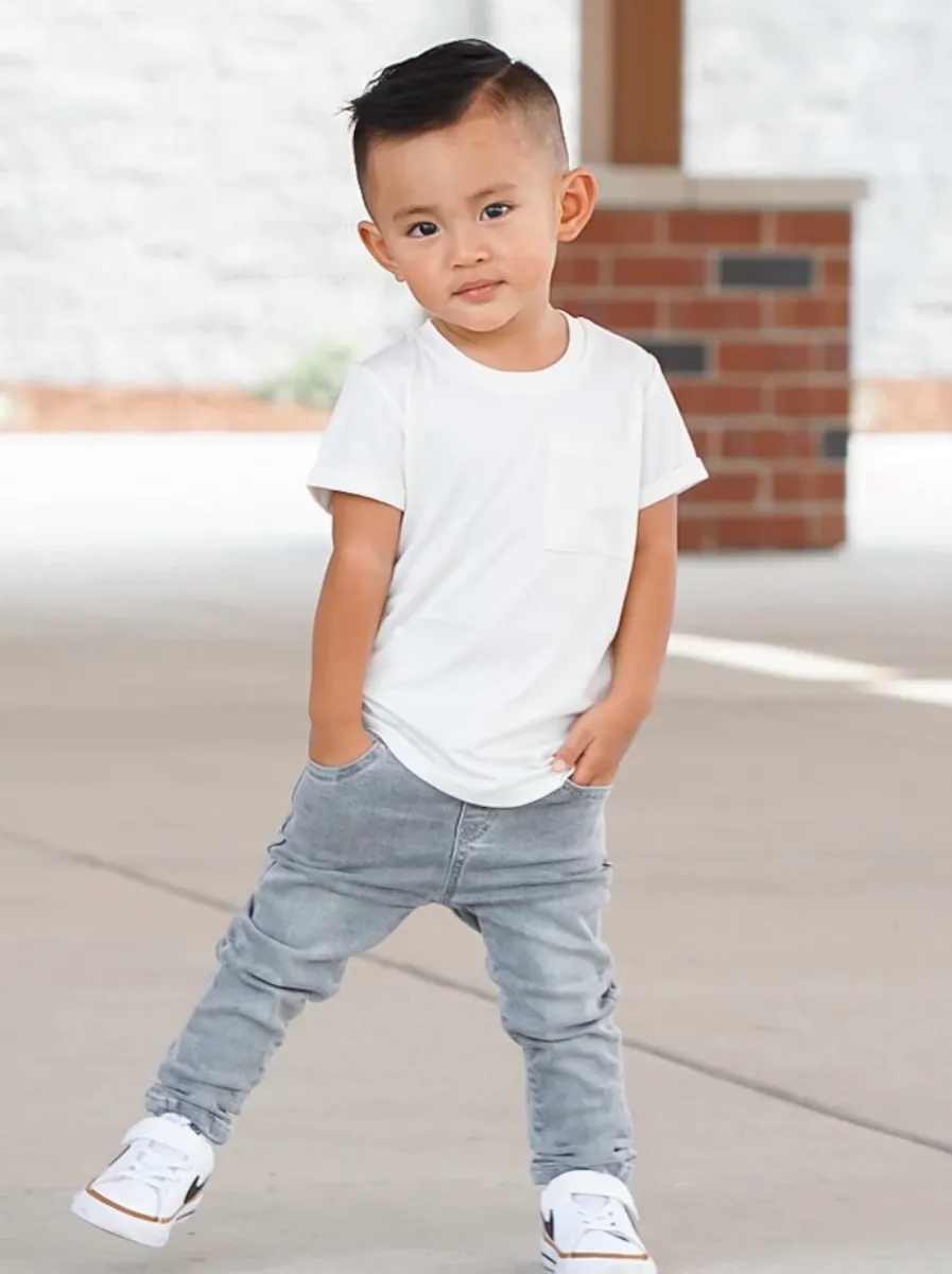 Grey Wash Denim