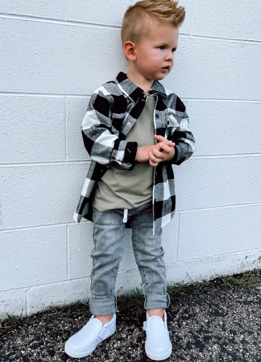 Grey Wash Denim
