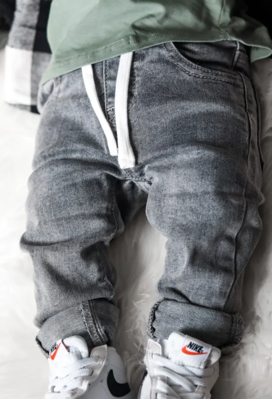 Grey Wash Denim