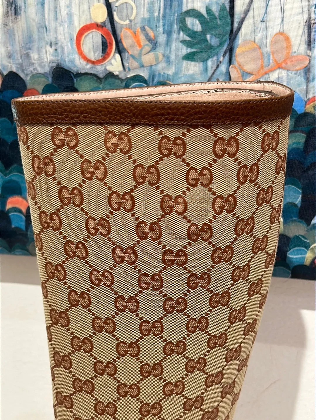 Gucci Shoes, GG Monogram Calfskin Lola Tall Boots (size 37)