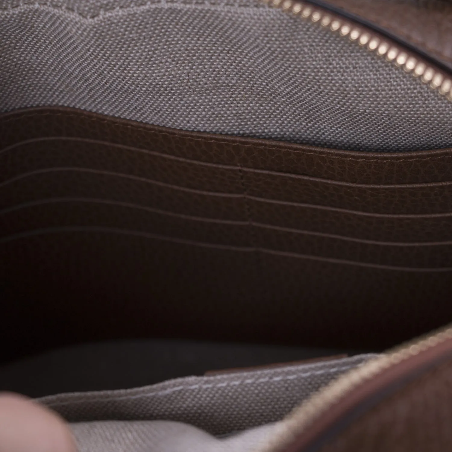 Gucci Supreme Mini Bree Messenger Bag