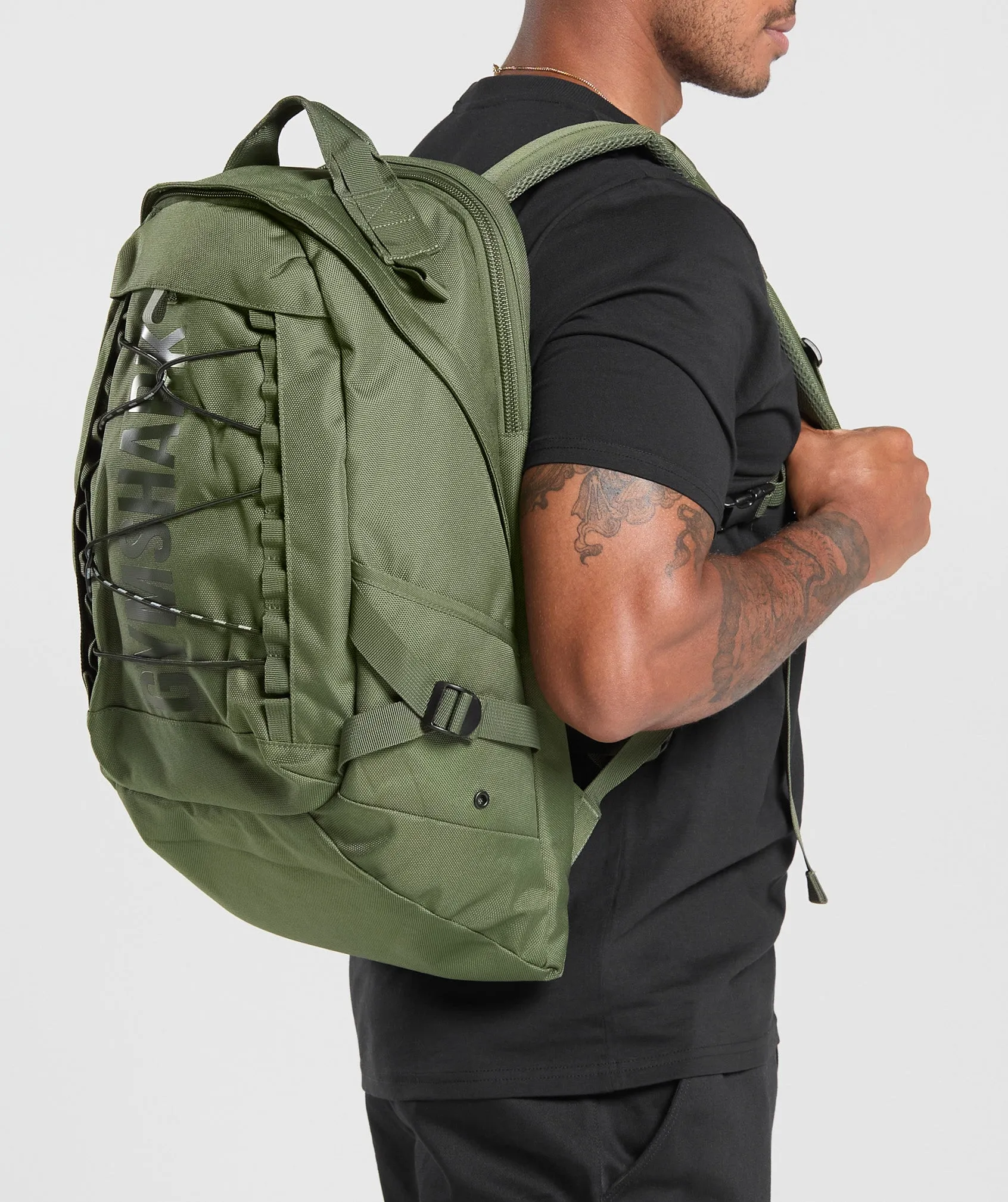 Gymshark Pursuit Backpack - Green