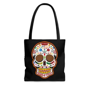 Halloween Candy Dead Head Tote Bag