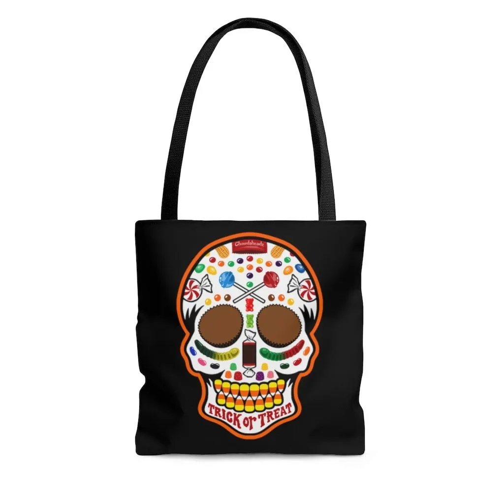Halloween Candy Dead Head Tote Bag