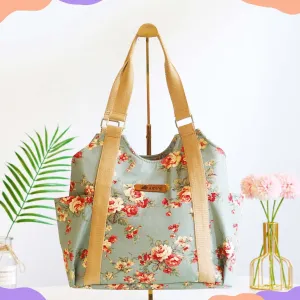 Handmade T-Shirt Style Shoulder Tote Bag - Chic Design in Unique Fabrics - Lightweight and Stylish