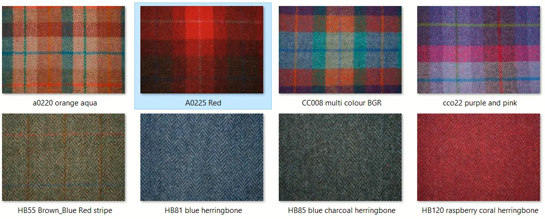 Harris Tweed shoulder bag - various patterns available