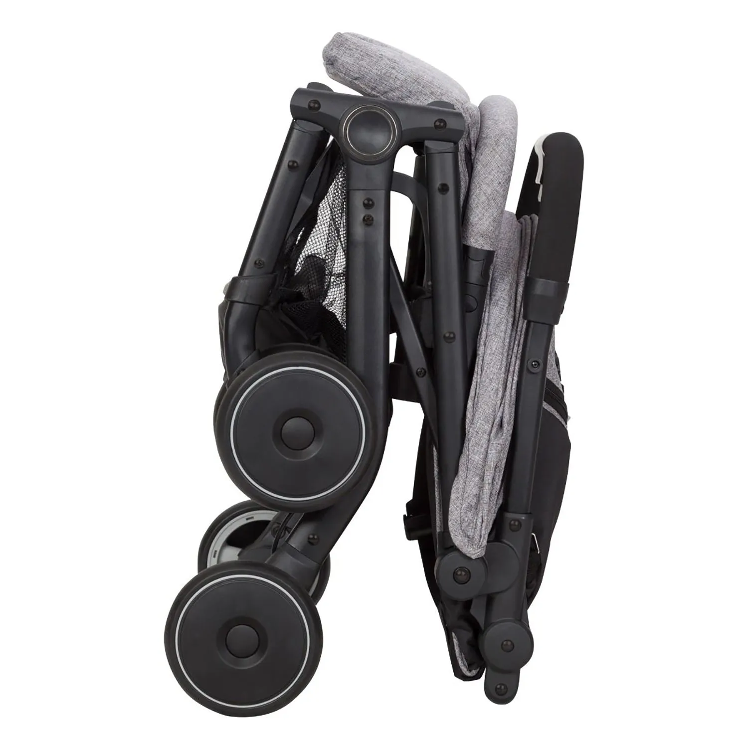 Hawaiian Portable Baby Stroller, Black 4 Wheeled