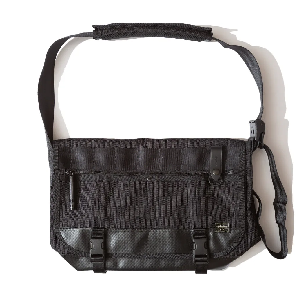Heat Messenger Bag (L) - Black