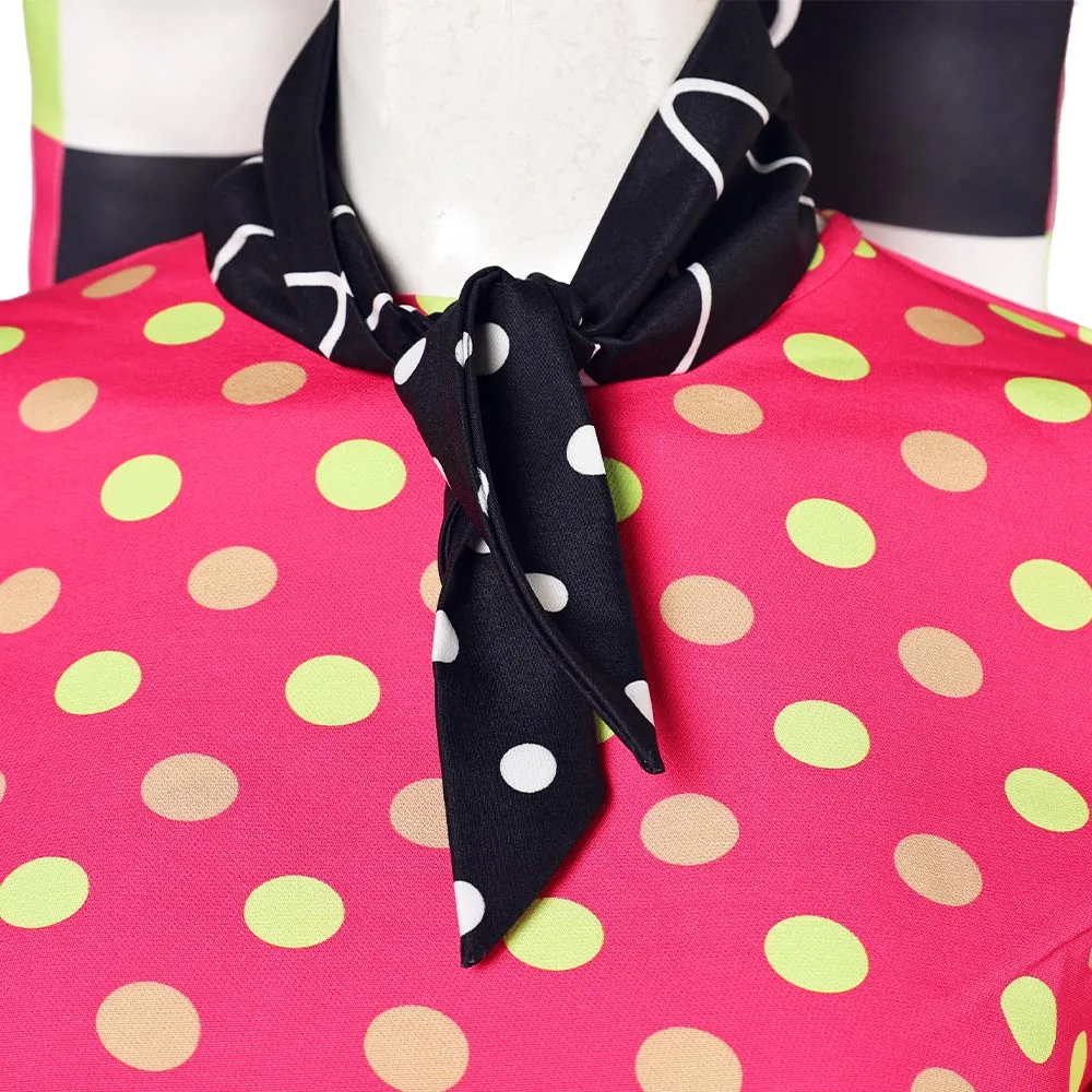 Helluva Boss Season 2 Fizzarolli Polka Dot Set Cosplay Costume Outfits Halloween Carnival Suit