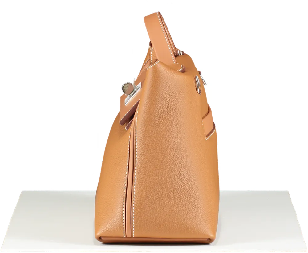 Hermès 24/24 29 Gold with Gold Hardware Handbag BOX FRESH