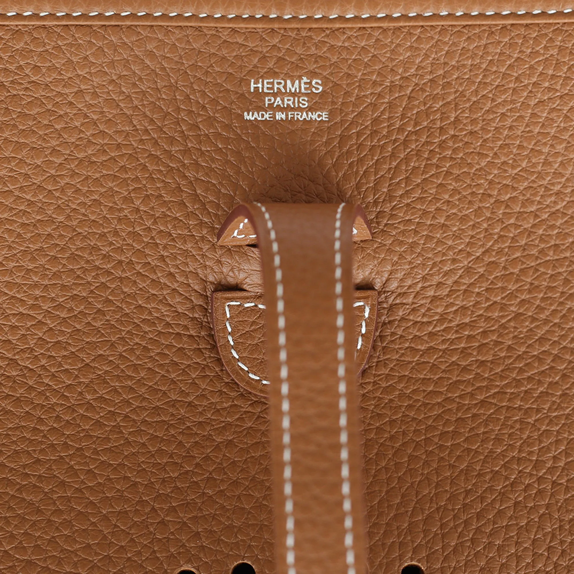 Hermès Evelyne III PM Gold Clemence Silver Palladium Hardware