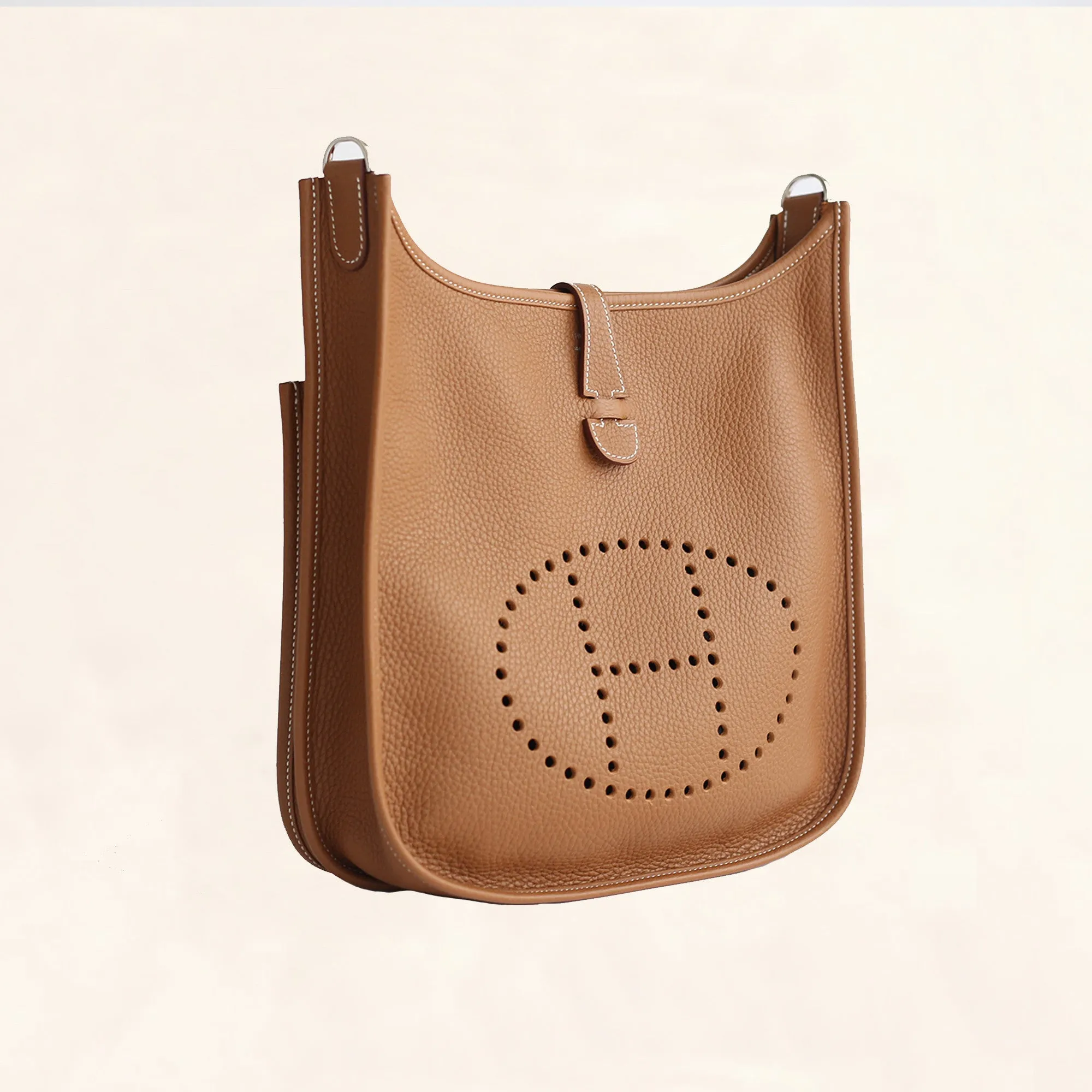 Hermès Evelyne III PM Gold Clemence Silver Palladium Hardware