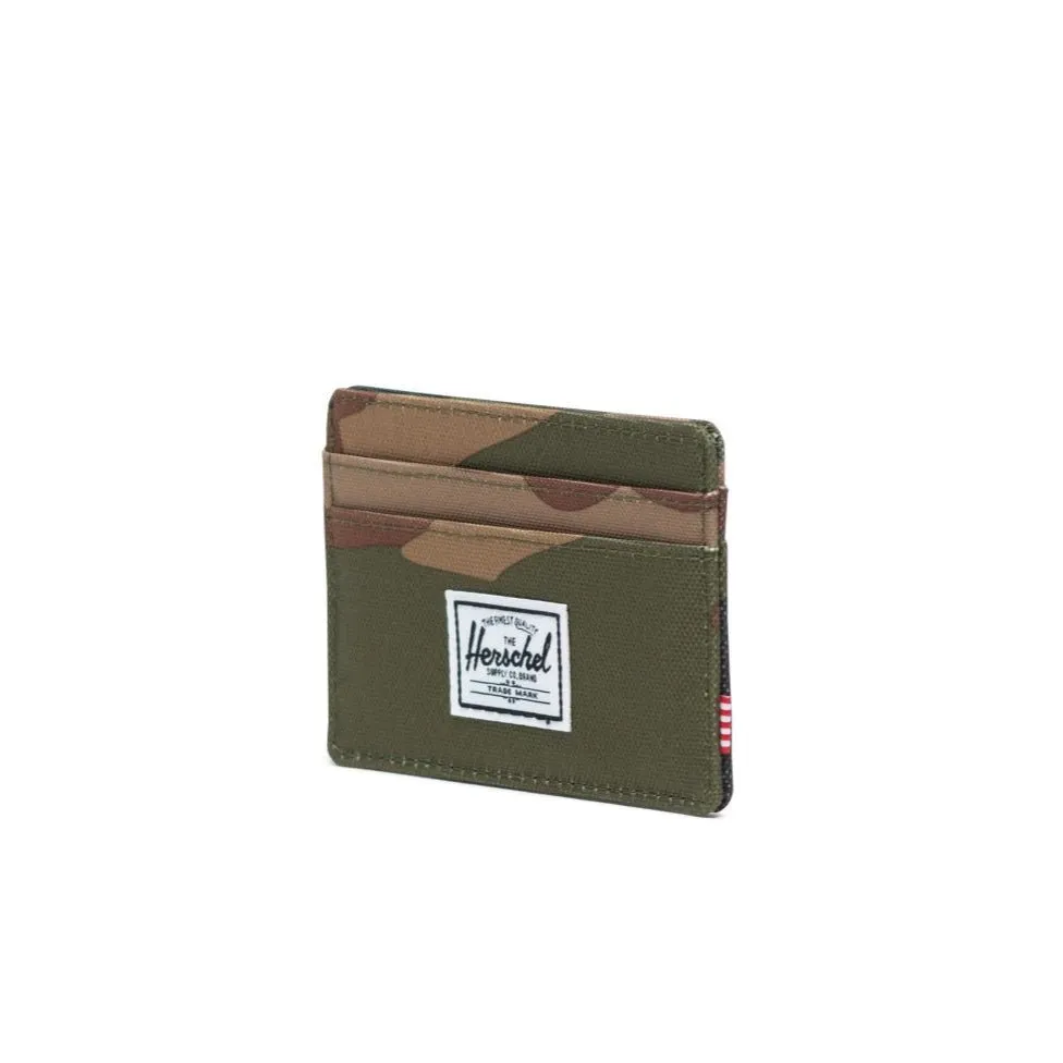 Herschel Charlie Wallet - Woodland Camo