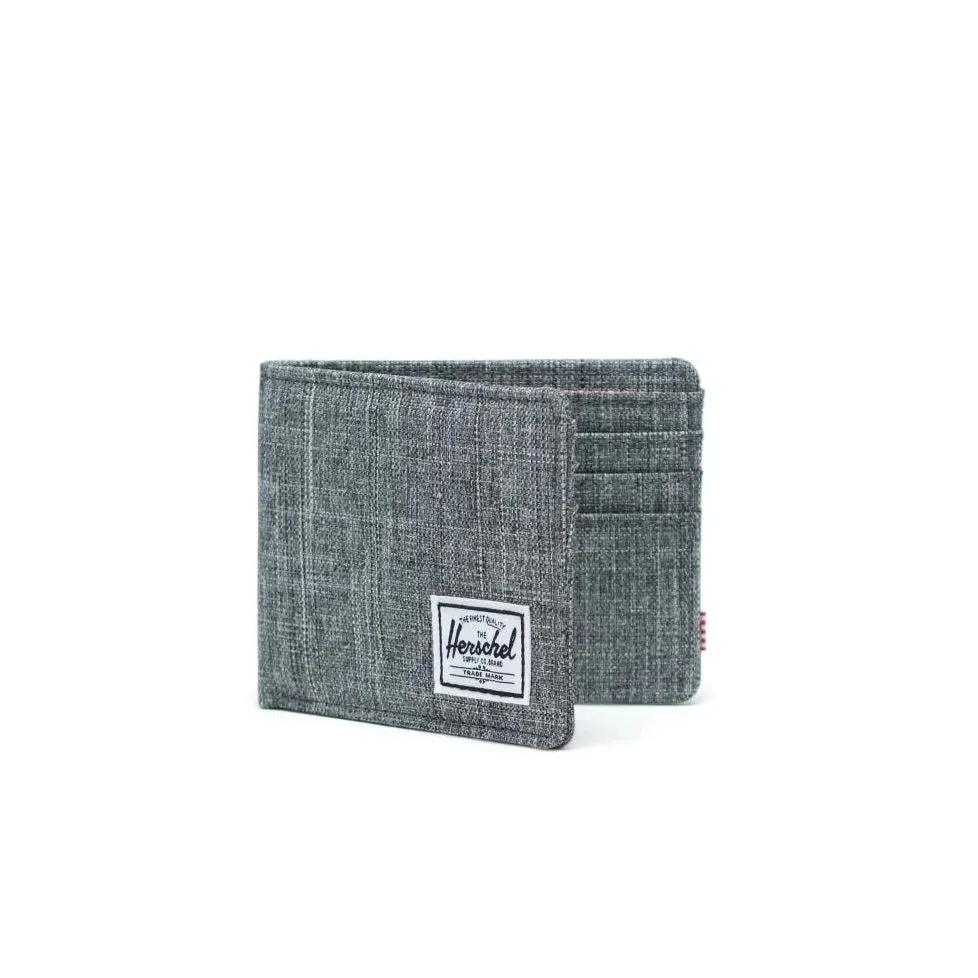 Herschel Roy Wallet - Raven Crosshatch