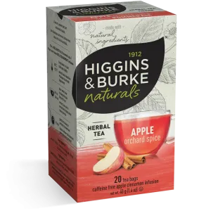 Higgins & Burke Apple Orchard Spice Herbal Tea 20's