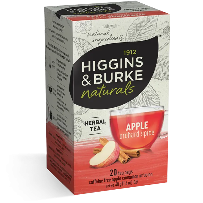 Higgins & Burke Apple Orchard Spice Herbal Tea 20's