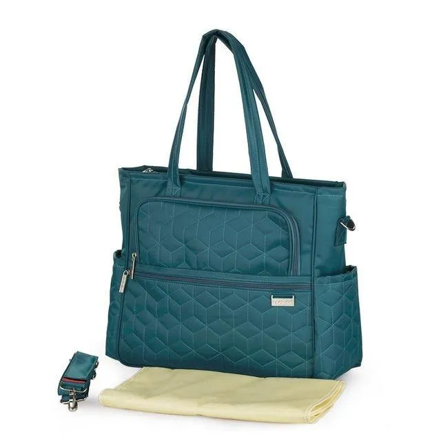 high quality plaid Multifunctional mother Messenger bag fashion waterproof Maternity tote nappy bags baby stroller diaper bag