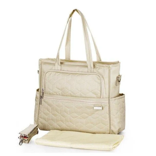 high quality plaid Multifunctional mother Messenger bag fashion waterproof Maternity tote nappy bags baby stroller diaper bag