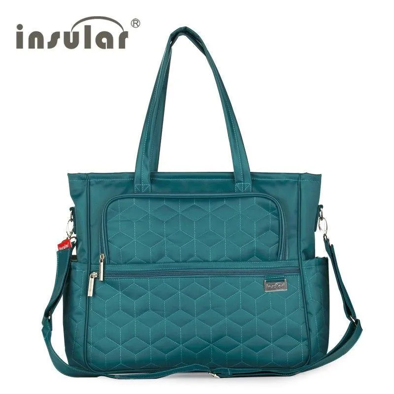 high quality plaid Multifunctional mother Messenger bag fashion waterproof Maternity tote nappy bags baby stroller diaper bag