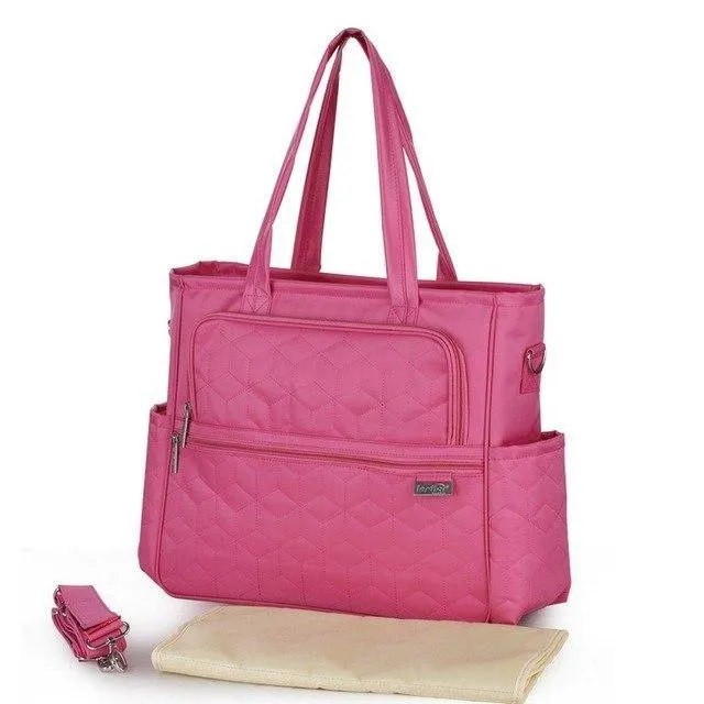 high quality plaid Multifunctional mother Messenger bag fashion waterproof Maternity tote nappy bags baby stroller diaper bag