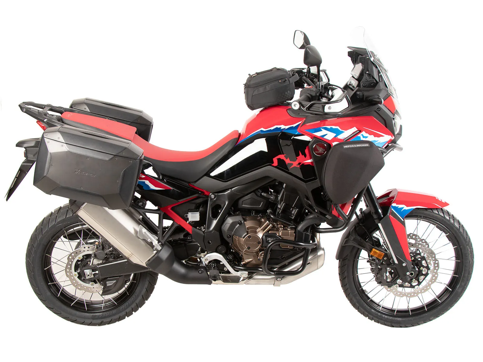 HONDA AFRICA TWIN Carrier - Sidecases C-Bow