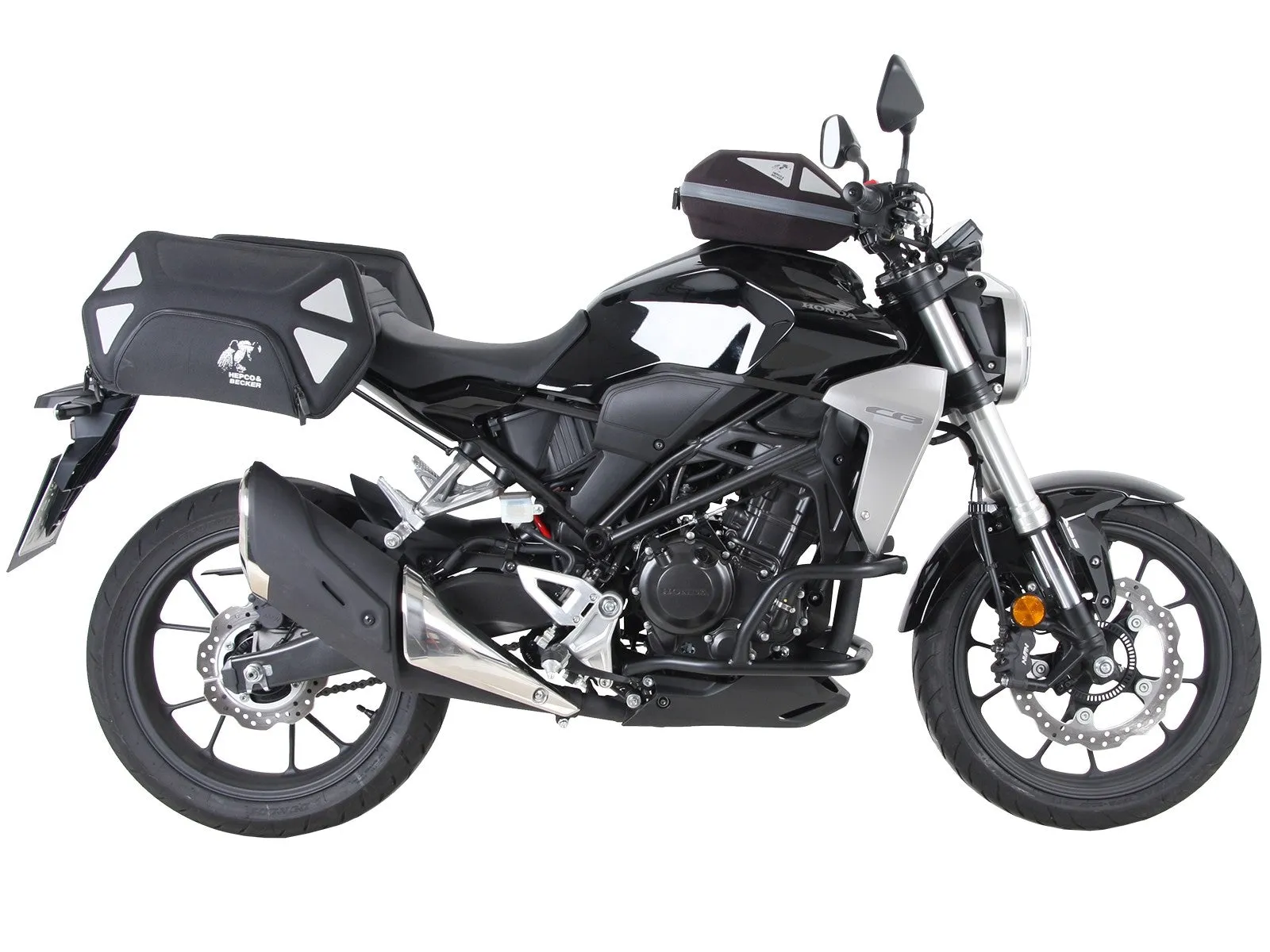 Honda CB 300R Carrier Sidecases -  C-Bow