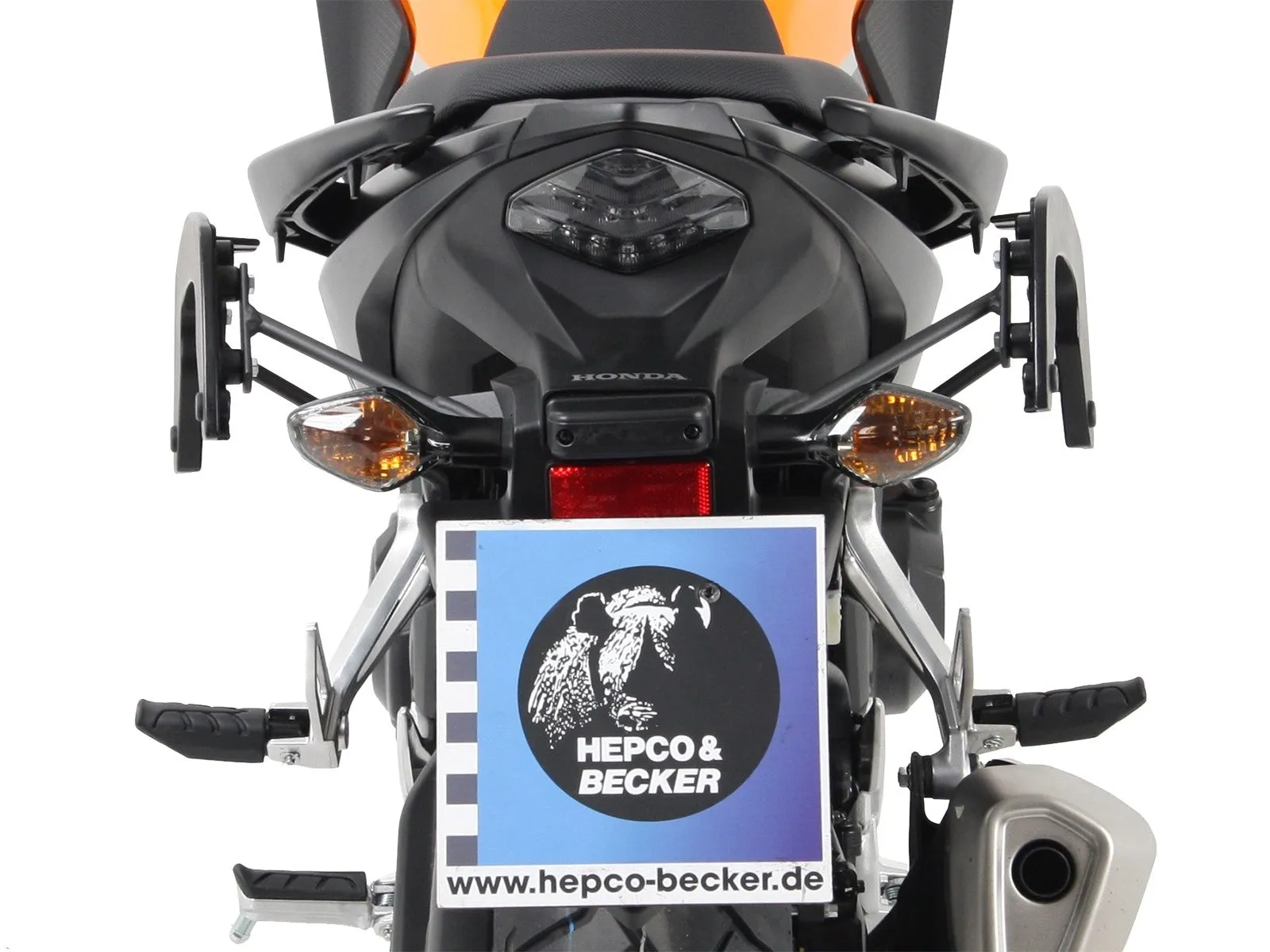 Honda CB 500X Sidecases Carrier - C-Bow
