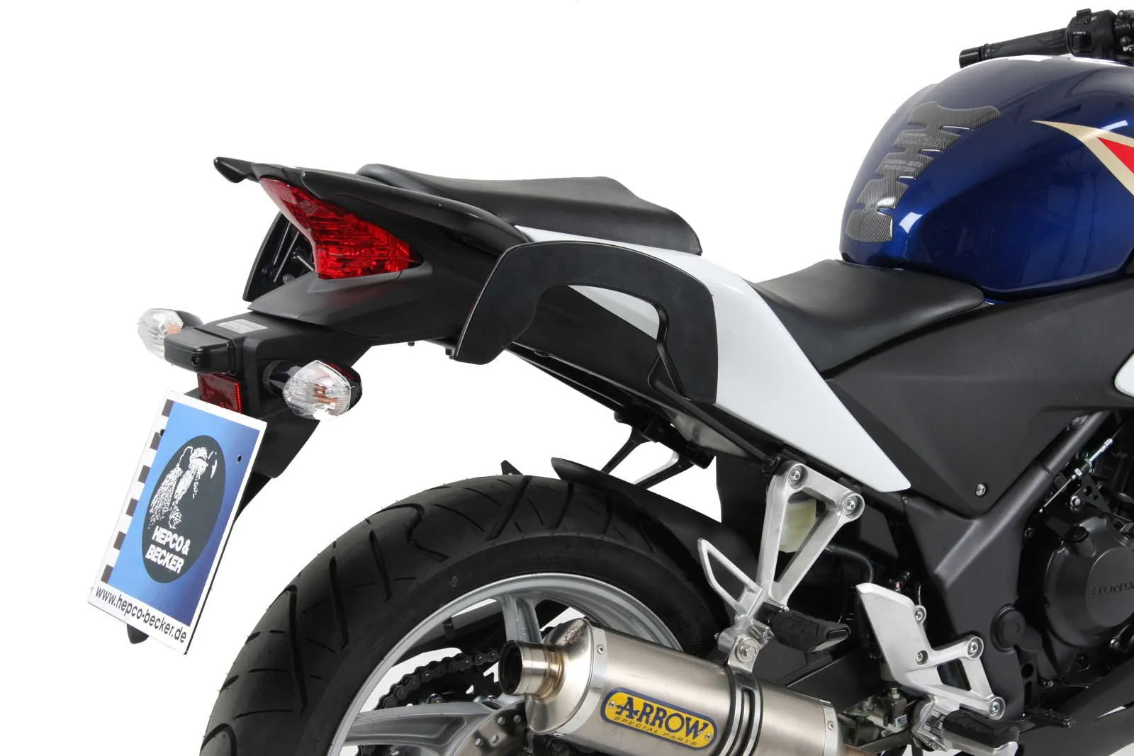 Honda CBR 250R Sidecases Carrier - C-Bow