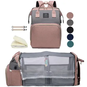 houscly Multifunctional Diaper Bag with Changing Station