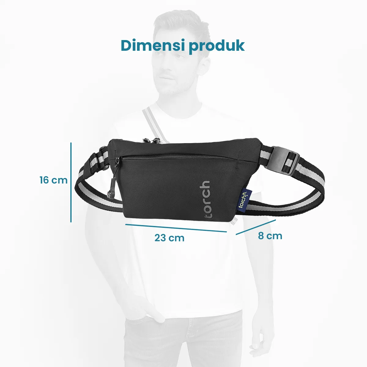 Hyochang 2 in 1 ( Waist Bag & Running Pack )