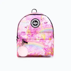 Hype Pink Rainbow Unicorn Backpack Xucb-015