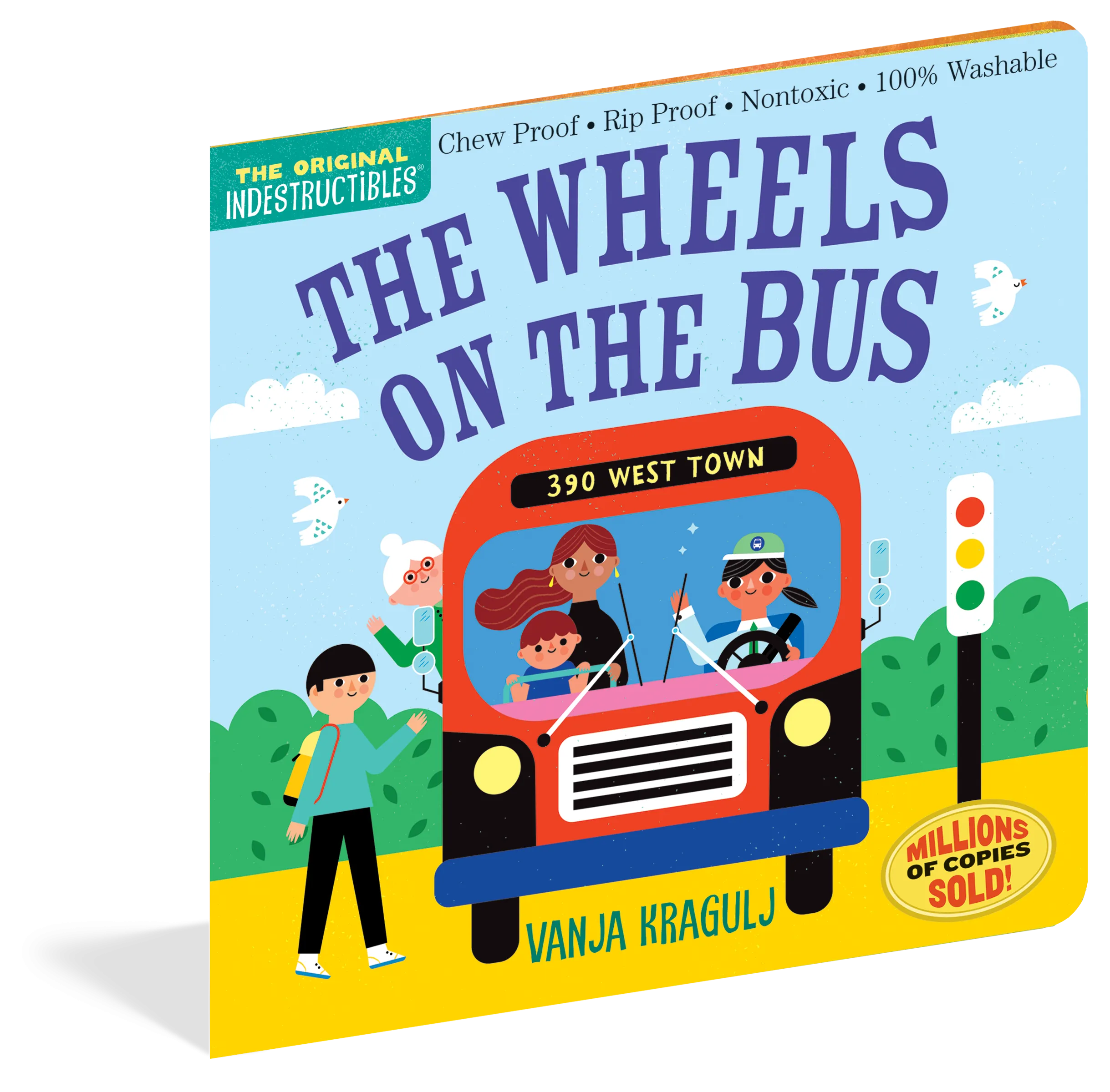 Indestructibles Book - The Wheels on the Bus