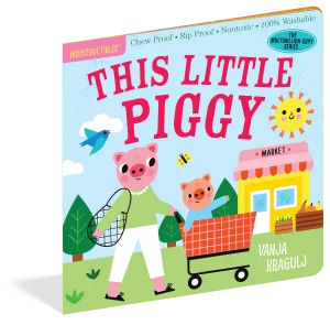 Indestructibles Book - This Little Piggy