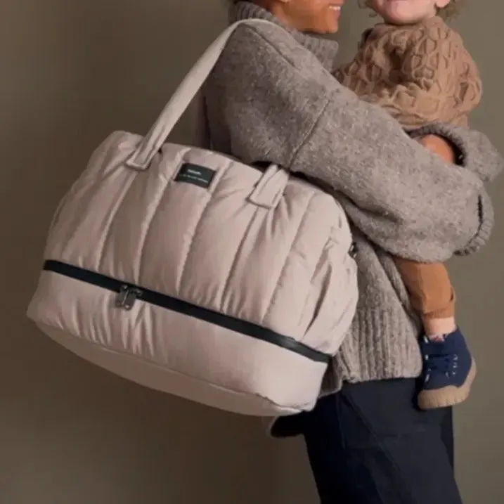 Innes Eco Changing Holdall   Changing Mat (Taupe)