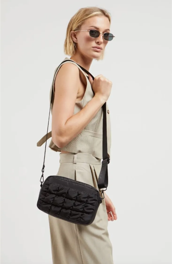 Inspiration - Quilted Nylon Crossbody