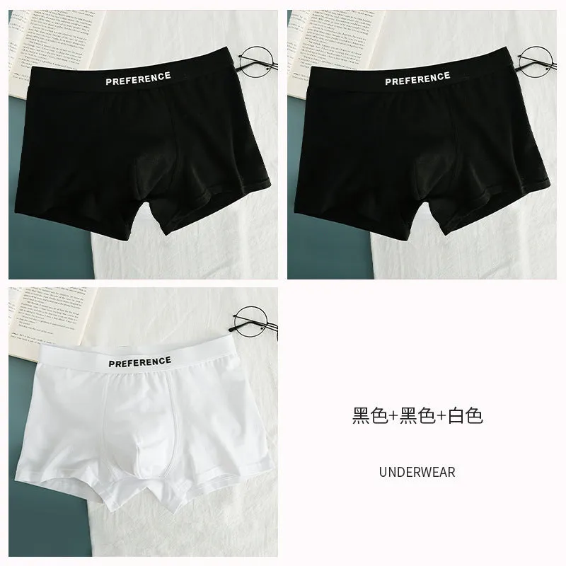 INSTOCK-Men's cotton boxer briefs breathable