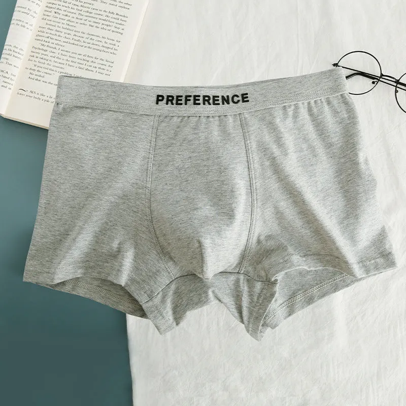 INSTOCK-Men's cotton boxer briefs breathable