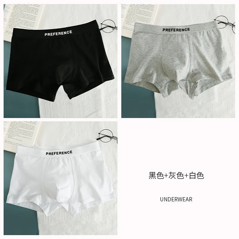 INSTOCK-Men's cotton boxer briefs breathable