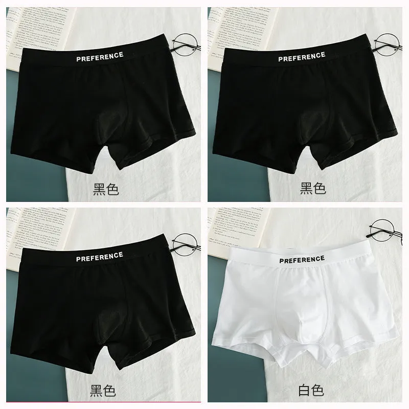 INSTOCK-Men's cotton boxer briefs breathable