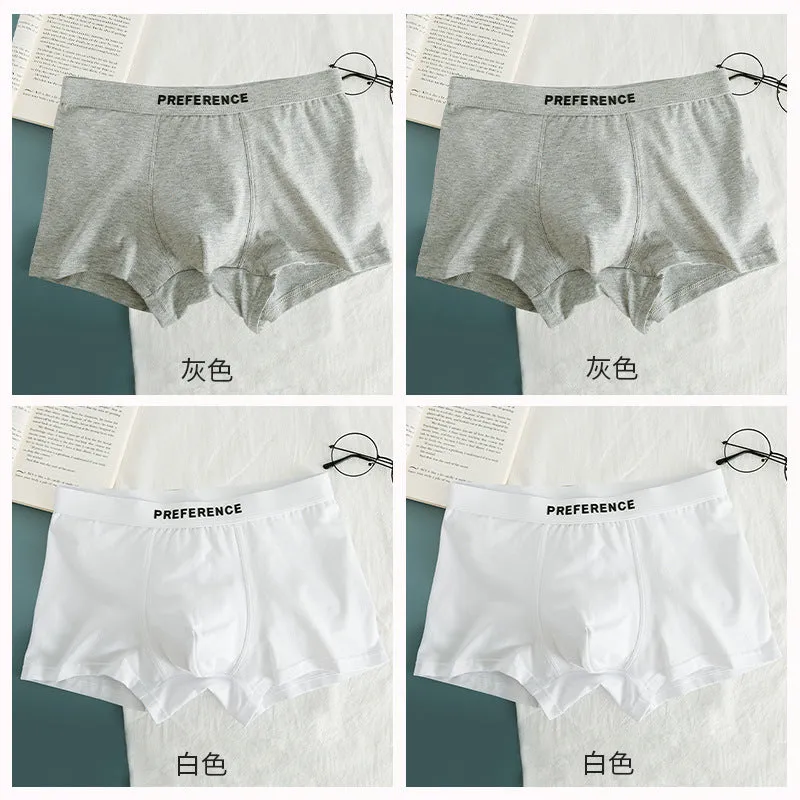INSTOCK-Men's cotton boxer briefs breathable