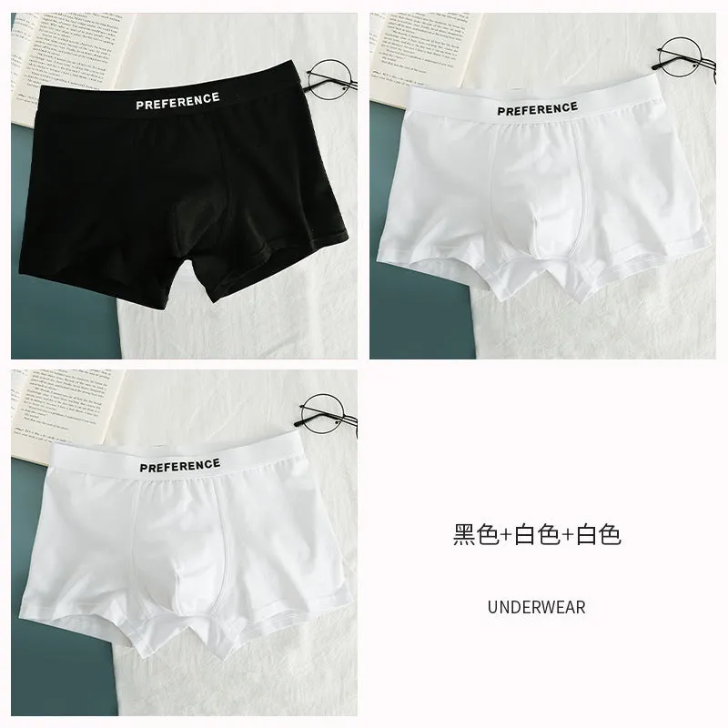 INSTOCK-Men's cotton boxer briefs breathable