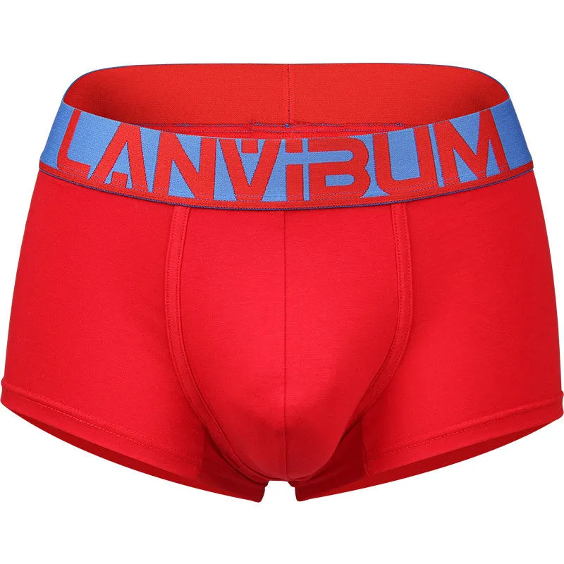 INSTOCK- (PACK OF 4) Men's Underwear Sports Boxer Briefs Cotton