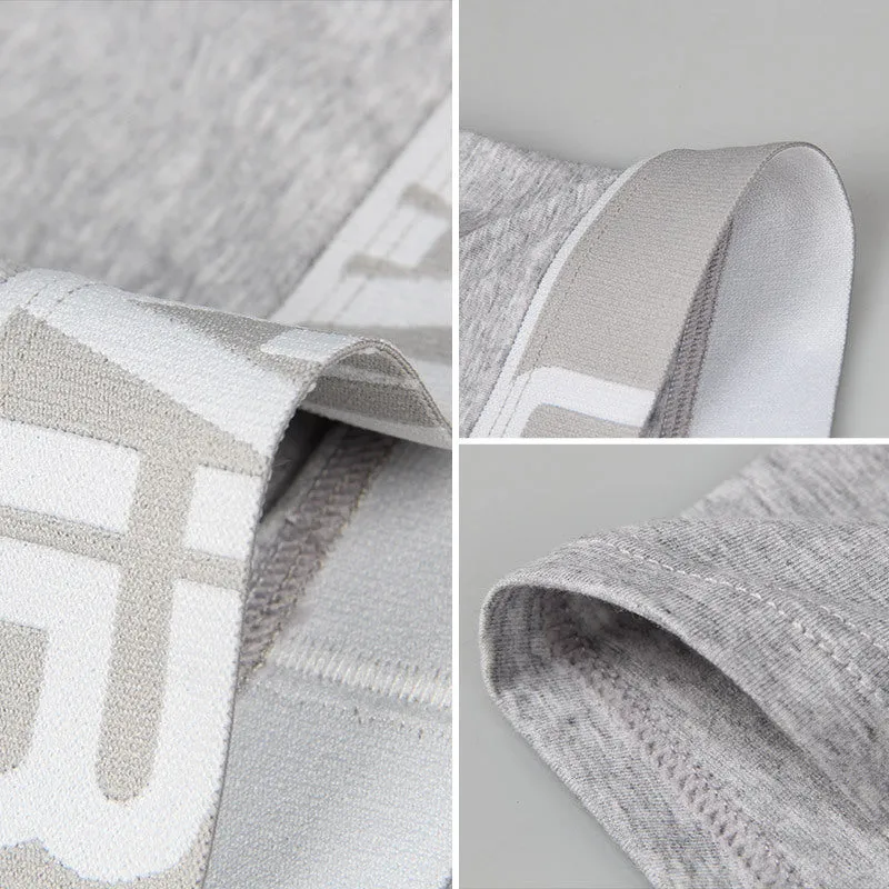 INSTOCK- (PACK OF 4) Men's Underwear Sports Boxer Briefs Cotton