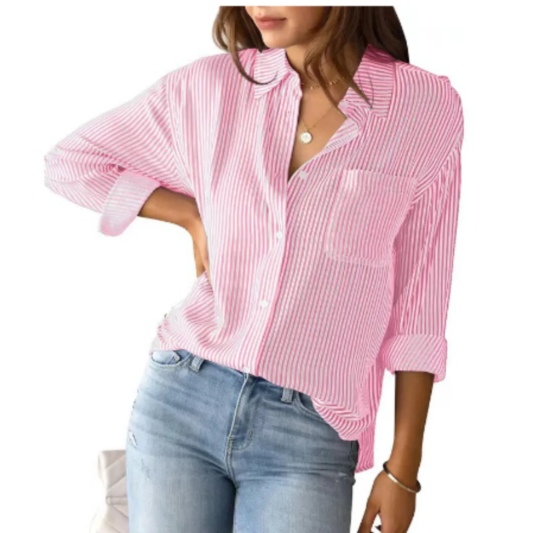Jet | Casual striped women's blouse