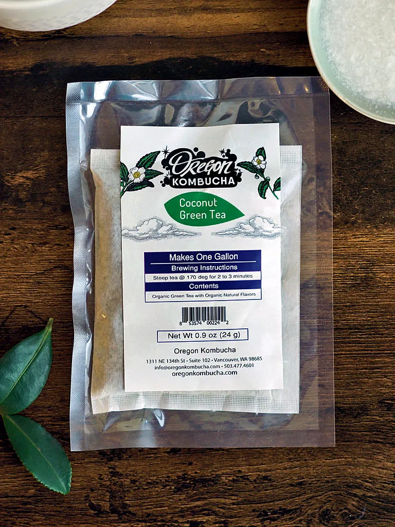 Jun Flavor Pack - Three GREEN Teas with Jun SCOBY