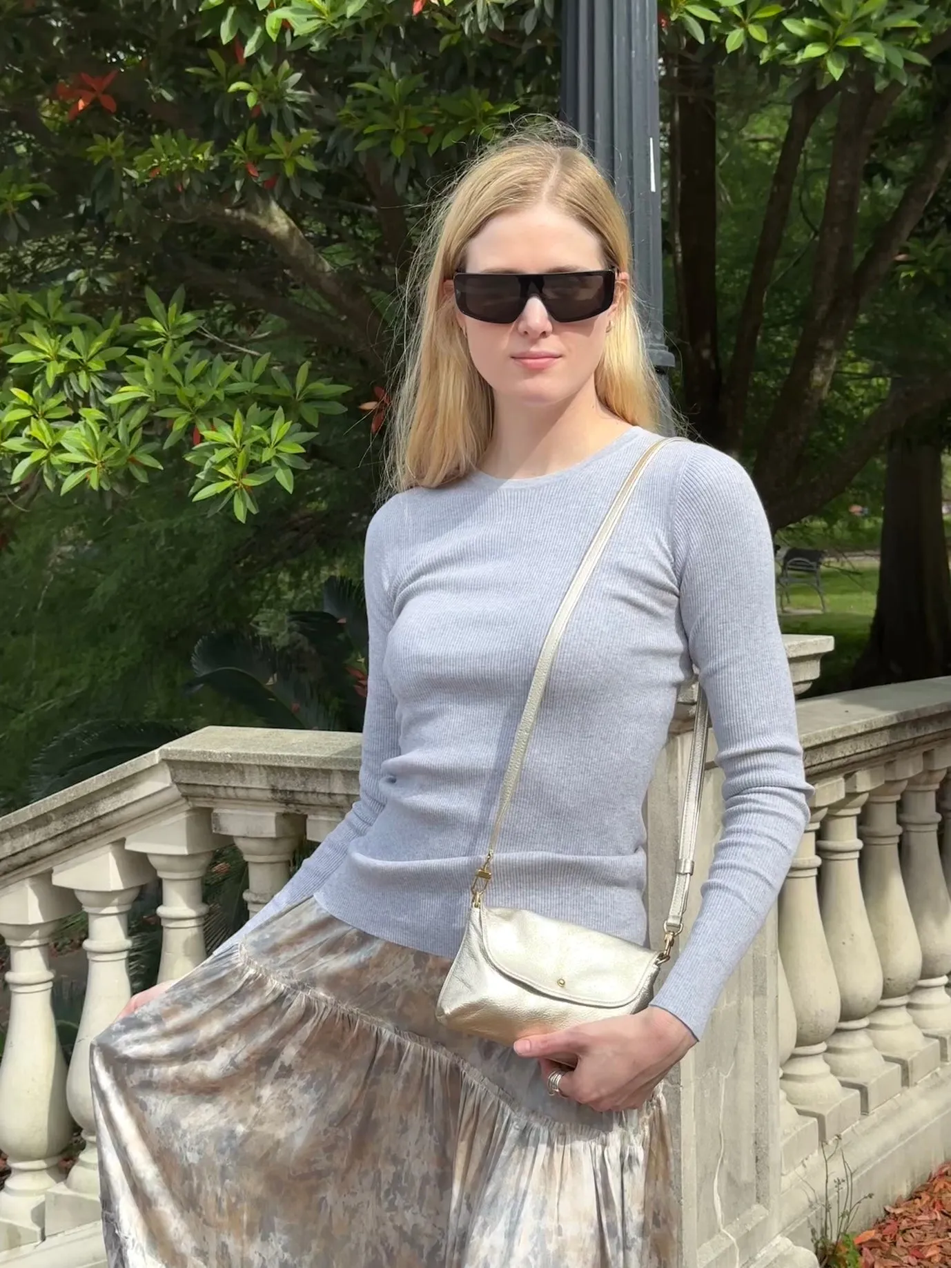 Kaanapali Crossbody Bag in Champagne